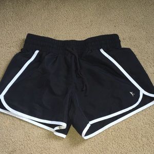 Black sporty shorts